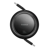 Kabel przewód wysuwany zwijany USB-C 100W Free2Draw Mini 1m czarny 3