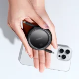 Kabel przewód wysuwany zwijany USB-C 100W Free2Draw Mini 1m czarny 9