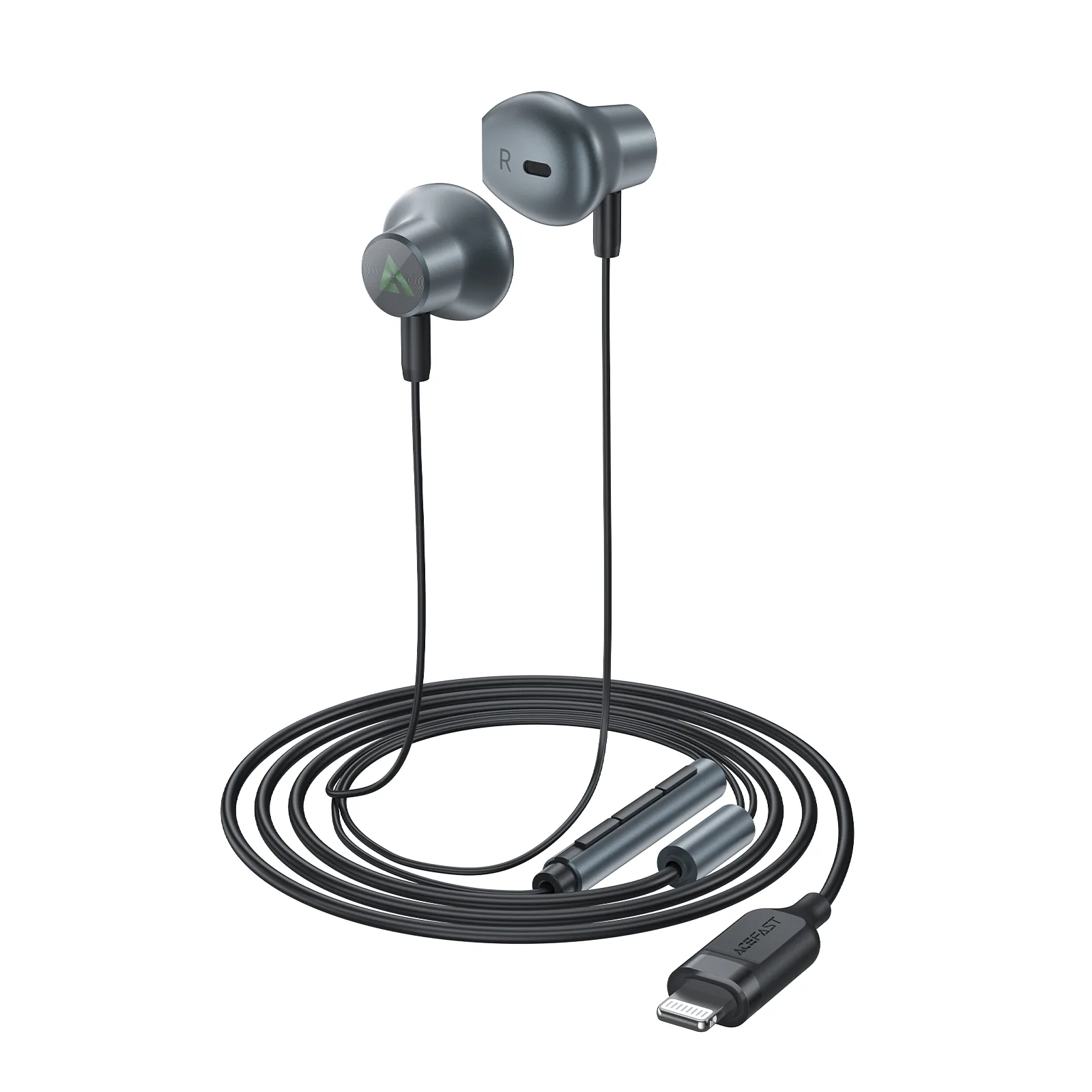 Earbuds for iPhone and iPad with Lightning connector, 1.2 m, black 4