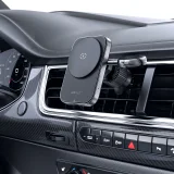 2-in-1-Autohalterung mit induktivem Ladegerät für Smartphone und Smartwatch MagSafe Qi Schwarz 5