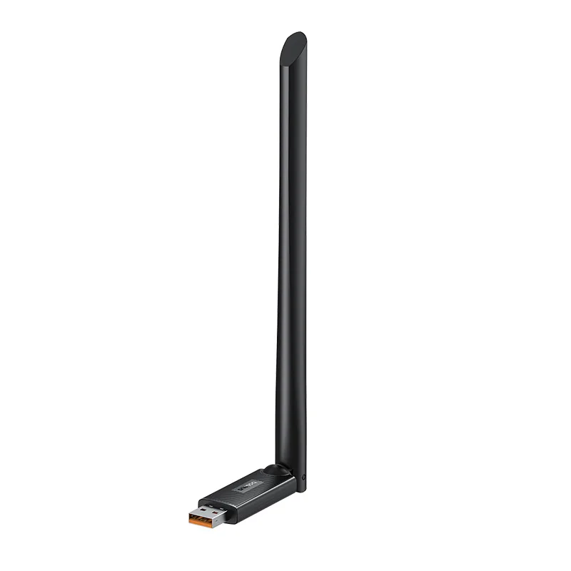 Placă de rețea WiFi externă USB de 2,4 GHz, 150 Mbps, cu antenă de 6 dBi, negru 2