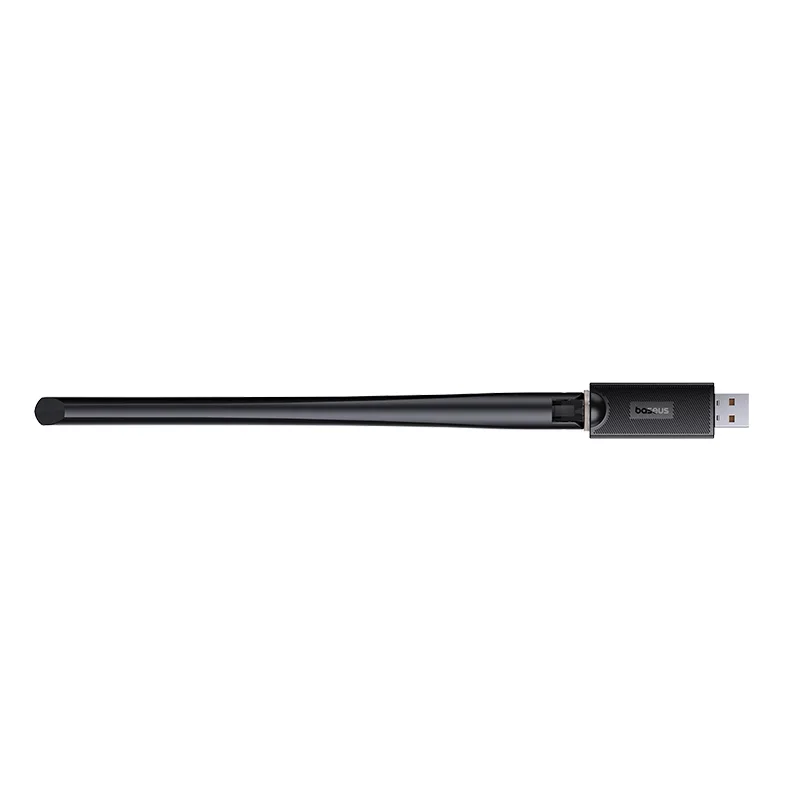 Placă de rețea WiFi externă USB de 2,4 GHz, 150 Mbps, cu antenă de 6 dBi, negru 3