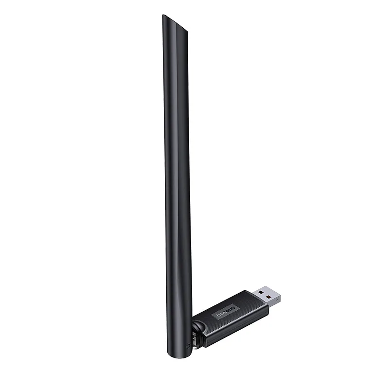 Placă de rețea WiFi externă USB de 2,4 GHz, 150 Mbps, cu antenă de 6 dBi, negru 4