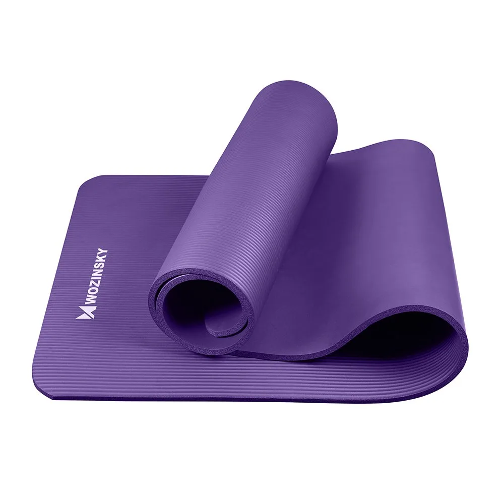 Saltea pentru yoga și fitness 181 x 63 x 0,9 cm, violet 3