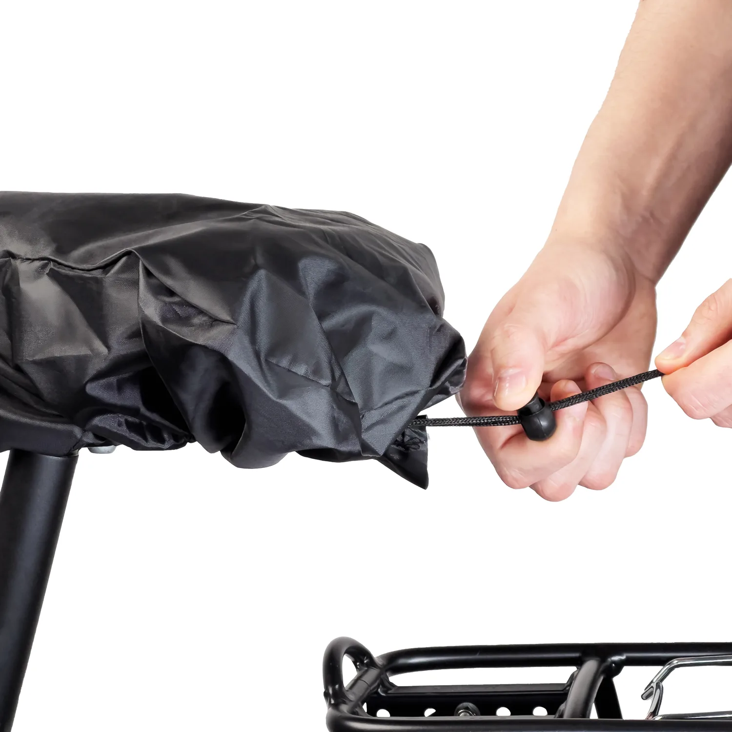 Waterproof bike seat cover - black 3