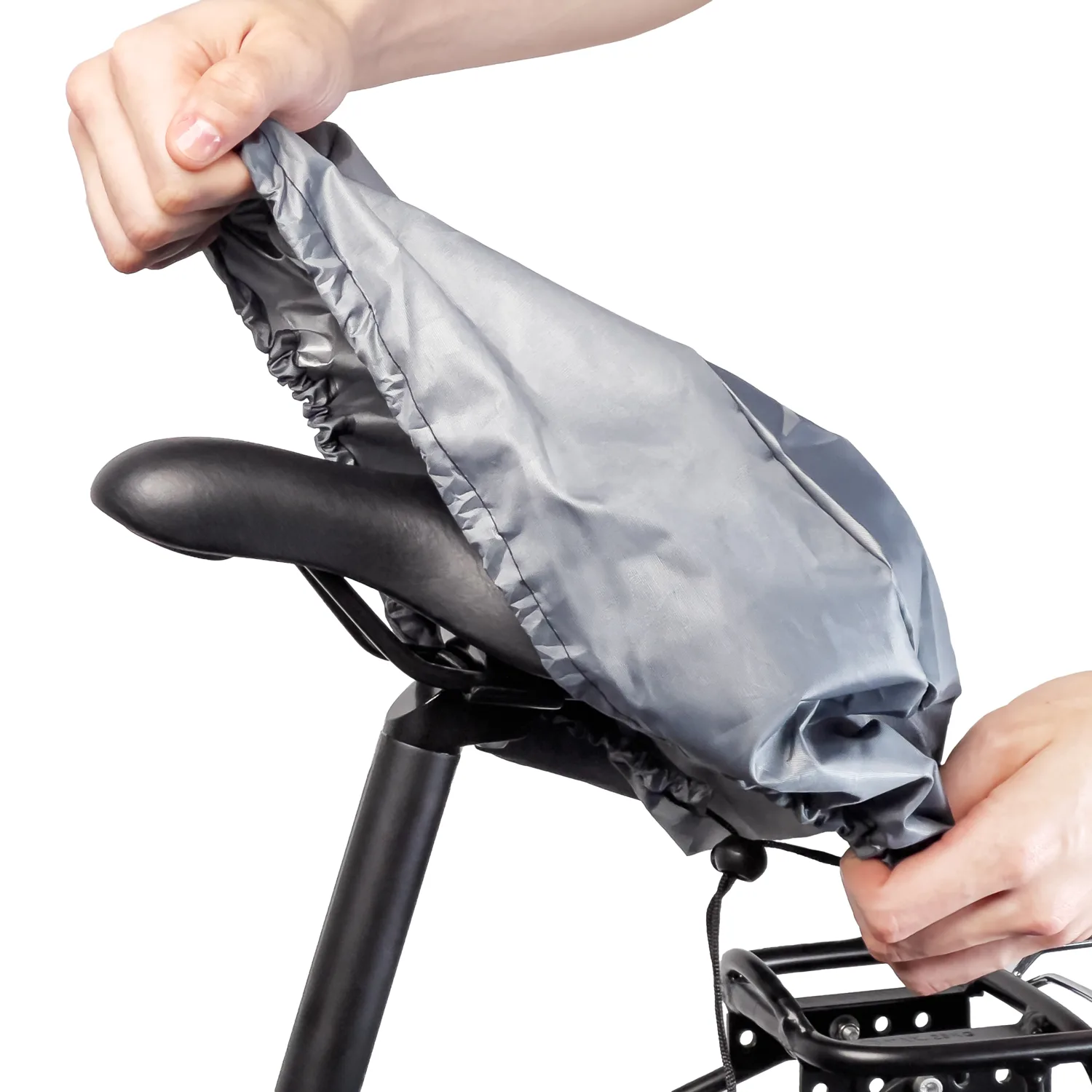 Waterproof bike seat cover - gray 2