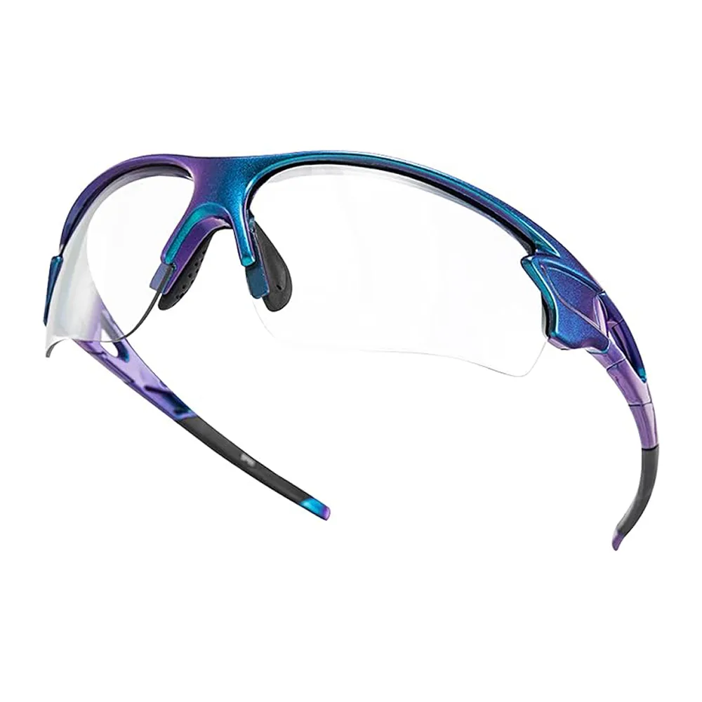 Okulary rowerowe fotochromowe z filtrem UV 400 niebieskie 4