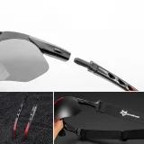 Ochelari fotochromici pentru ciclism cu filtru UV 400, negri 5