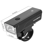 260 lm-es első kerékpárlámpa + USB-C kábel, 4 üzemmód 11