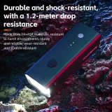 260 lm-es első kerékpárlámpa + USB-C kábel, 4 üzemmód 7