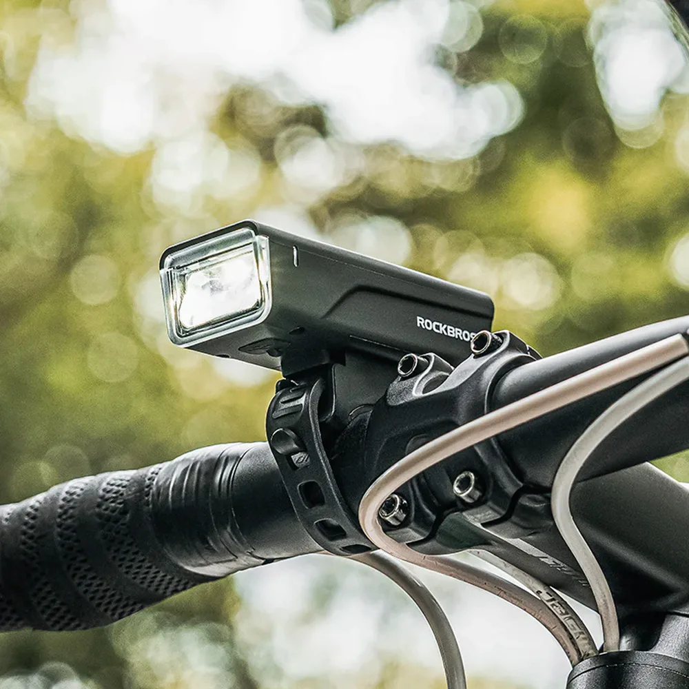 Predné cyklistické svetlo 260 lm + kábel USB-C, 4 režimy 9