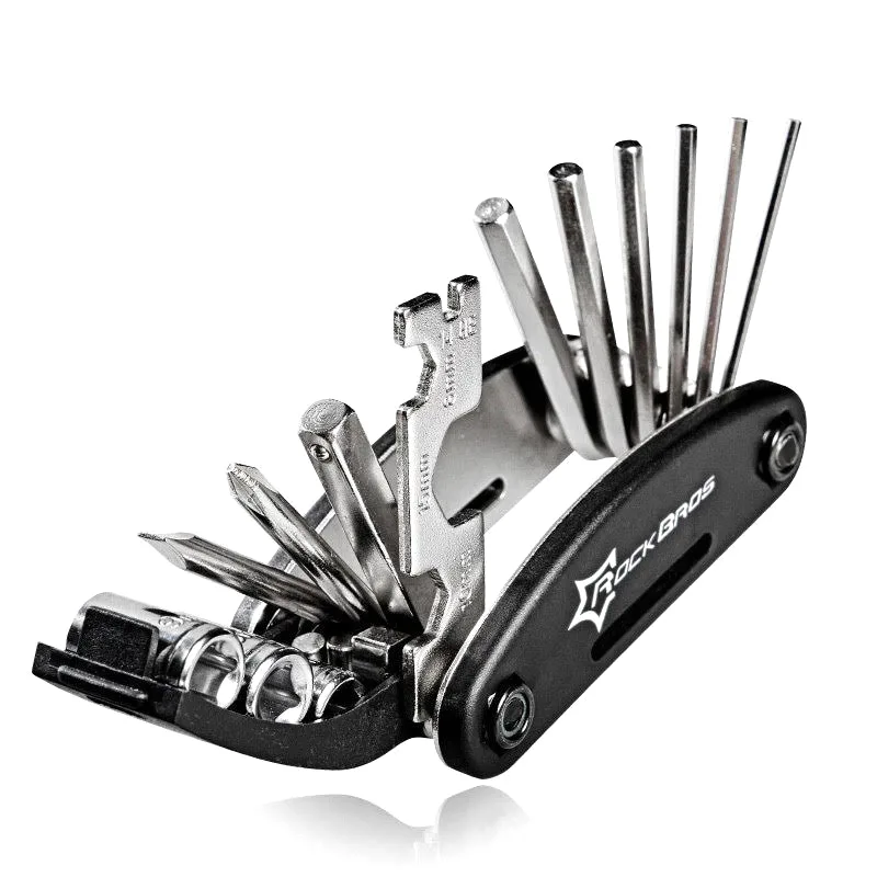 MultiTool 16-în-1 pentru reparații biciclete - negru 4