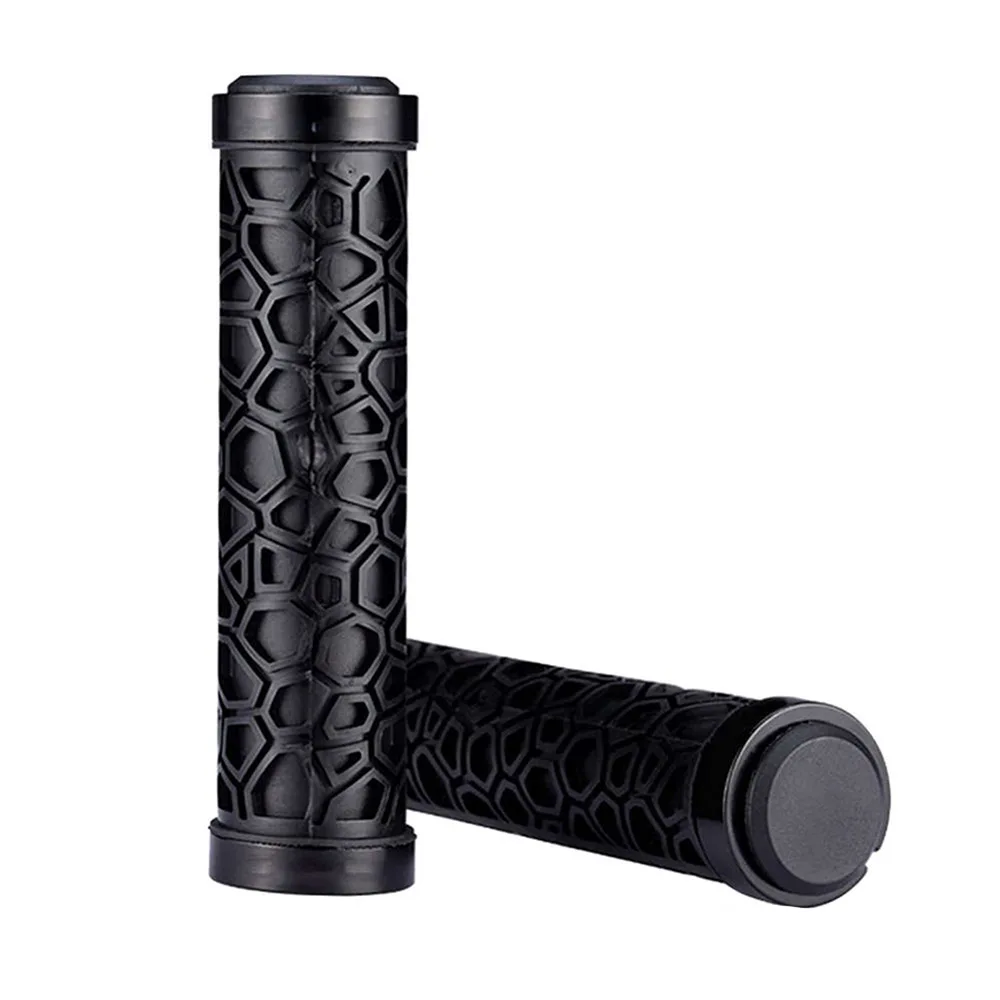 Kerékpár markolatok, csúszásgátló gumi, 22 mm átmérő, fekete