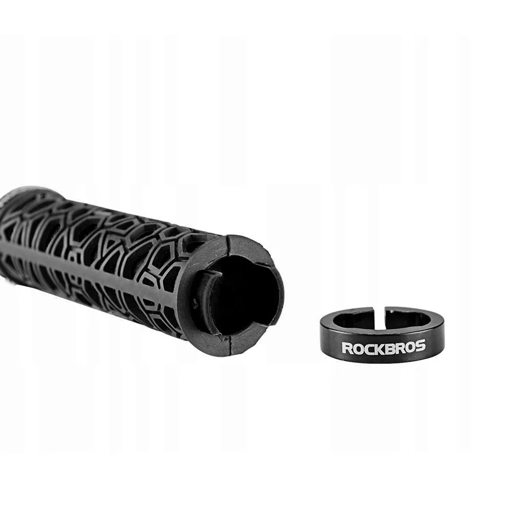 Fahrradgriffe, rutschfestes Gummi, 22 mm Durchmesser, schwarz 4