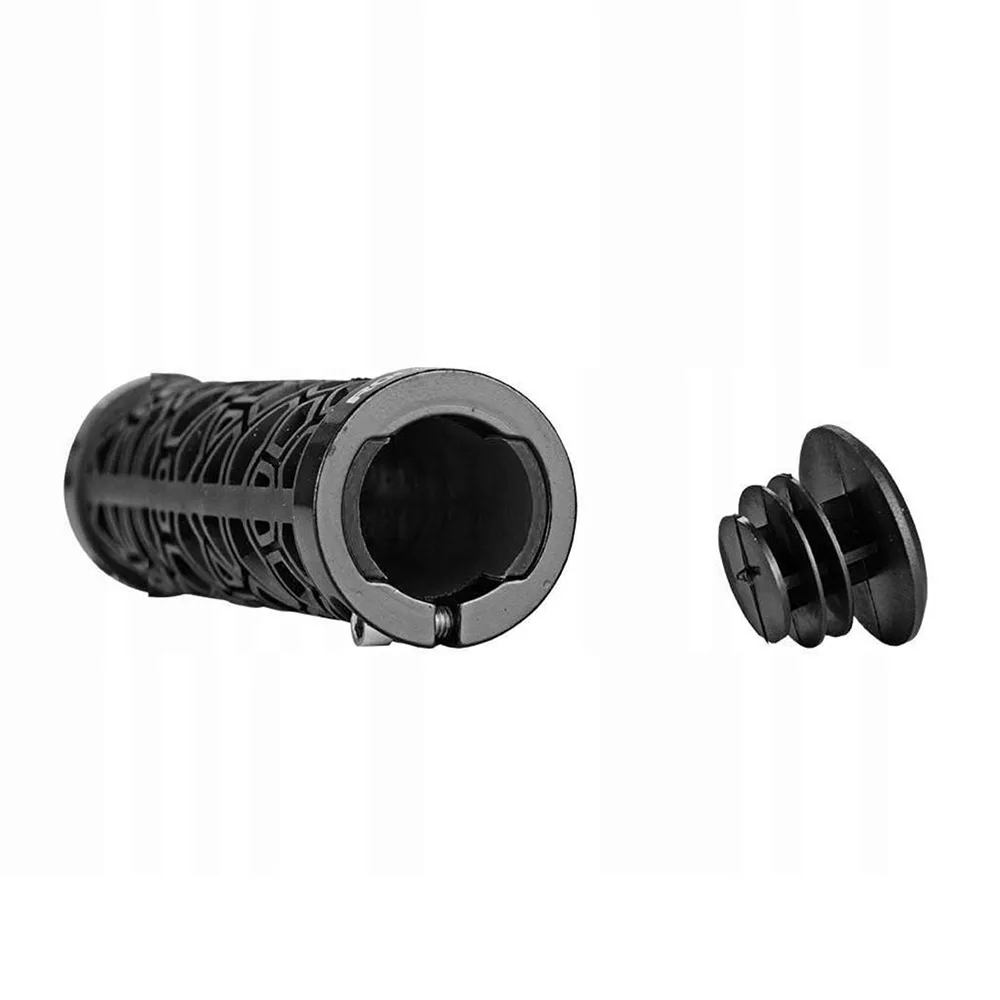 Fahrradgriffe, rutschfestes Gummi, 22 mm Durchmesser, schwarz 5
