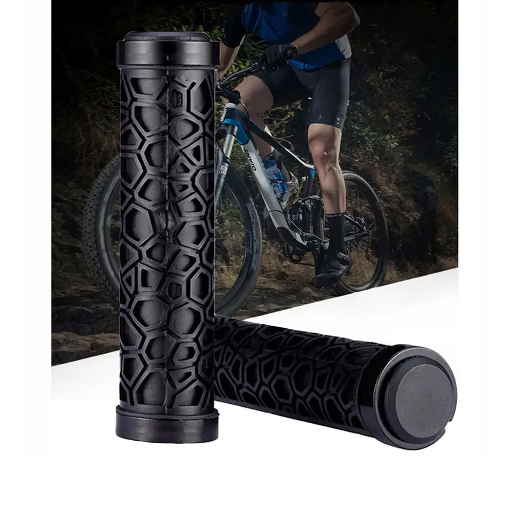 Fahrradgriffe, rutschfestes Gummi, 22 mm Durchmesser, schwarz 9