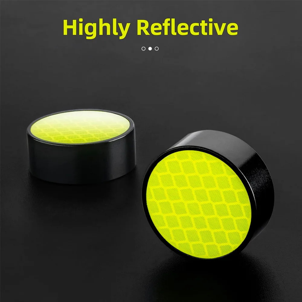 Mânere de bicicletă din TPR cu benzi reflectorizante - albastru 5