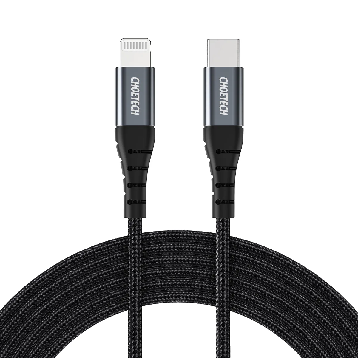 iPhone USB-C–Lightning kábel 480 Mb/s 3A 1,2 m – fekete