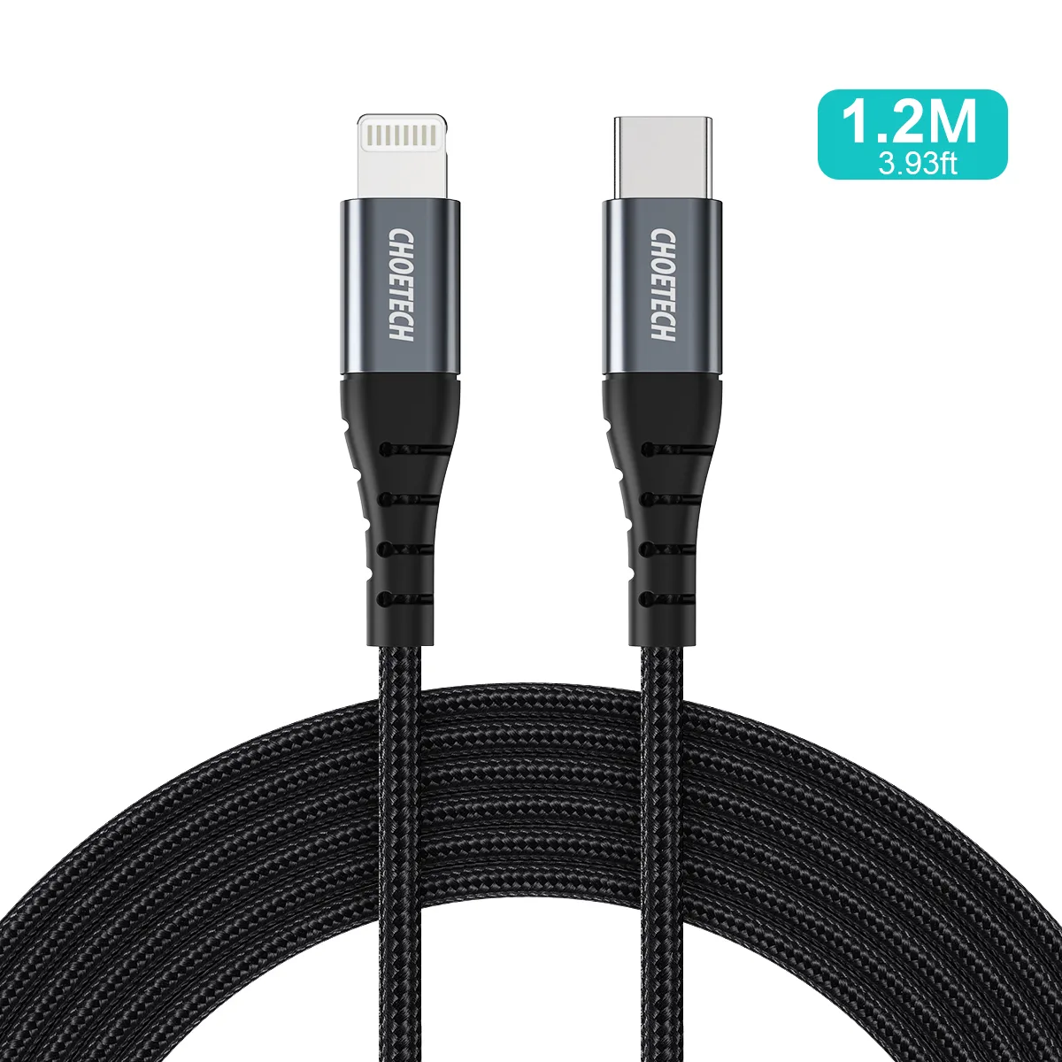 iPhone USB-C to Lightning Cable 480 Mb/s 3A 1.2 m - Black 3