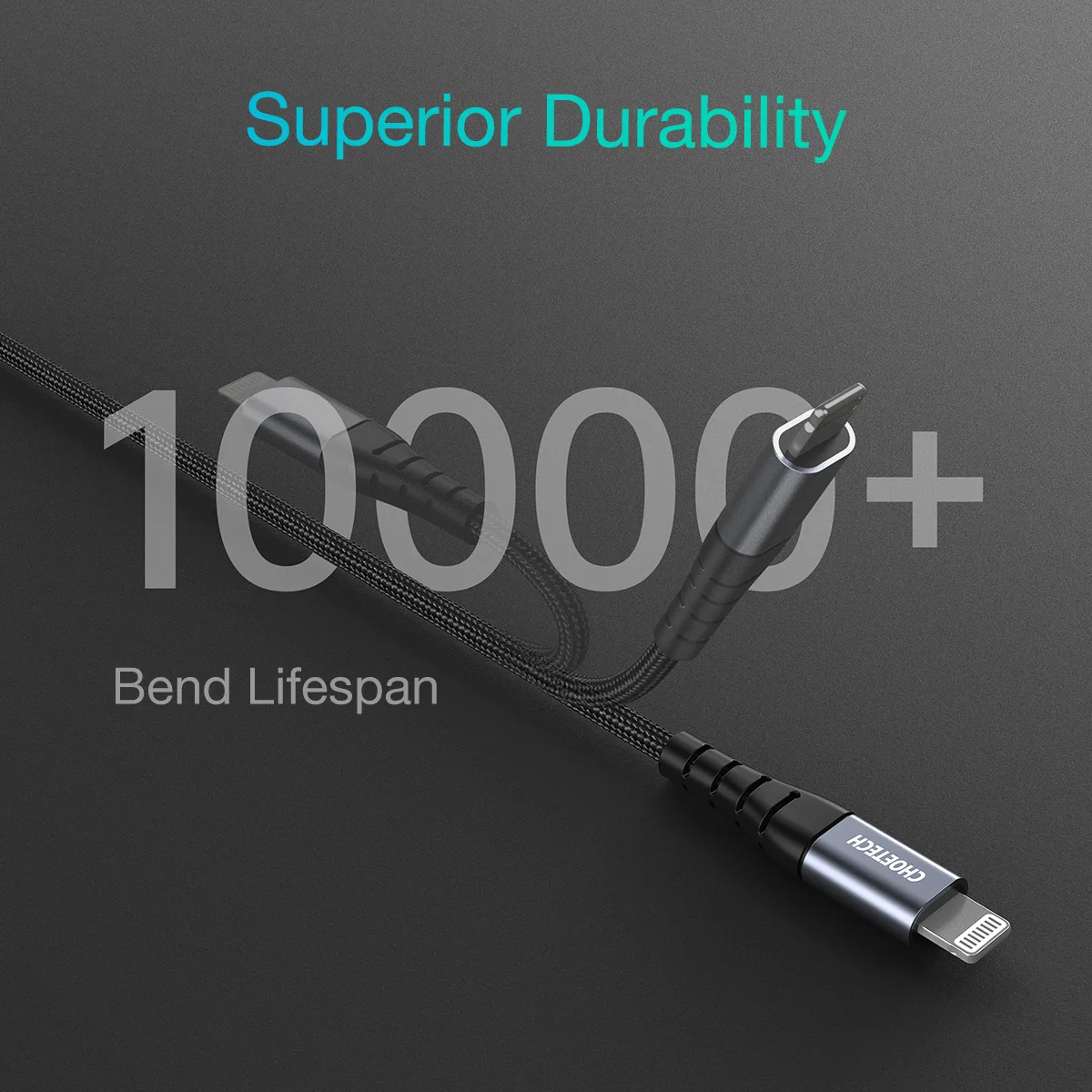 iPhone USB-C to Lightning Cable 480 Mb/s 3A 1.2 m - Black 7