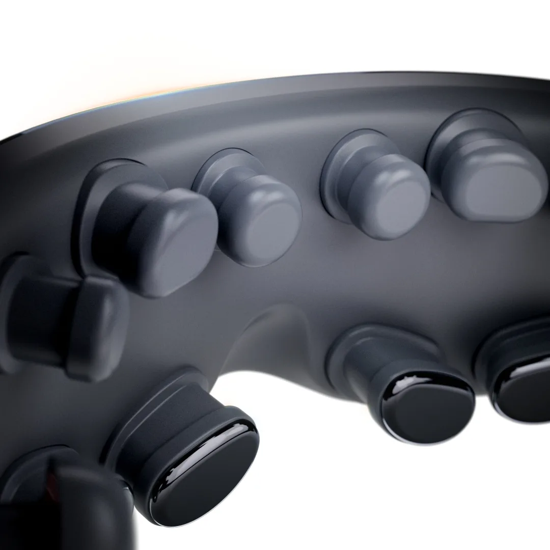 SKG E7-EN Eye and Temple Massager - Silver 9