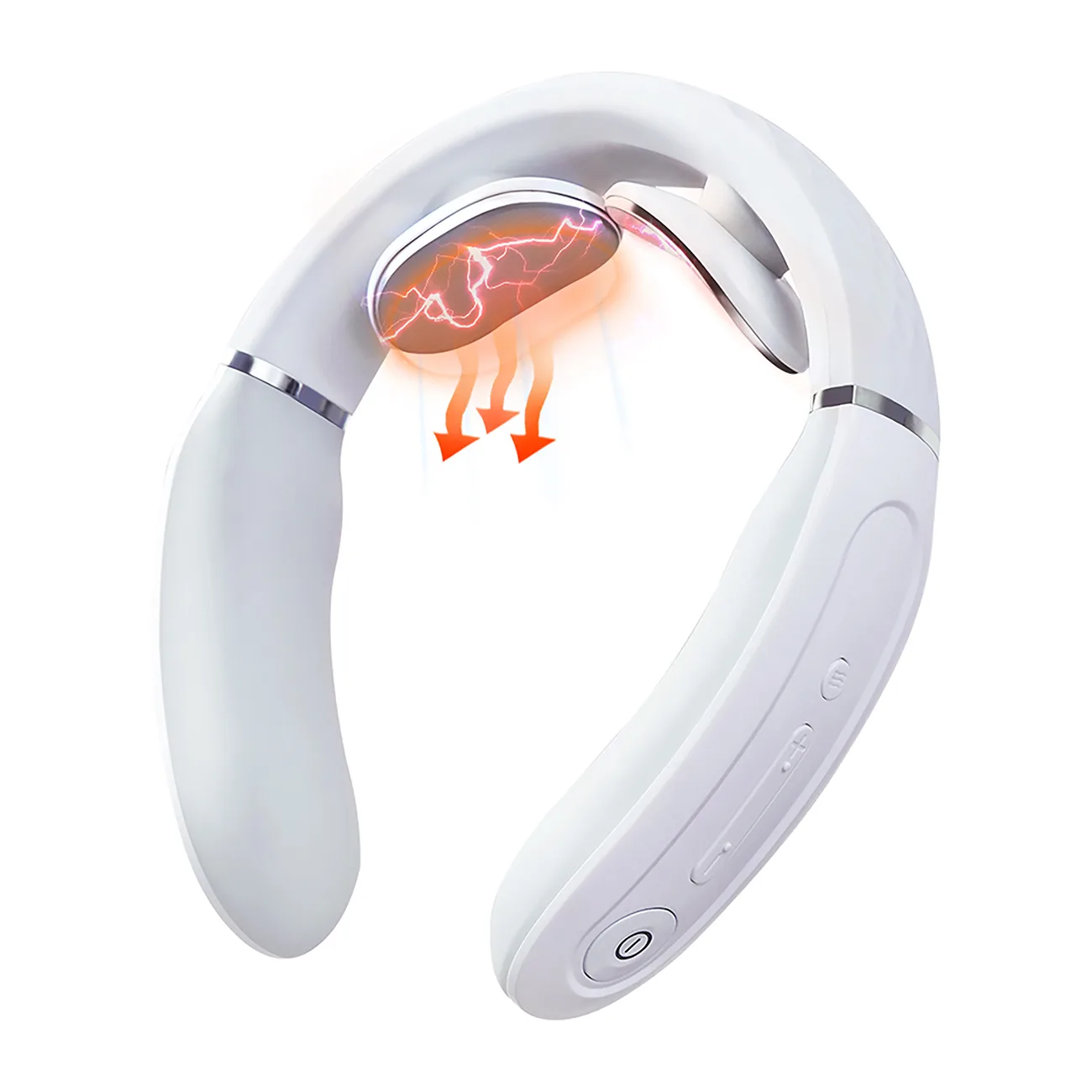Aparat de masaj pentru gât SKG 4356E cu electrostimulare TENS EMS și compresie - Alb 6