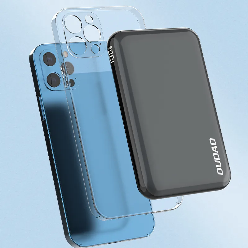 10000mAh TGK1 Power Bank s 15W MagSafe bežičnim punjačem, crna 2