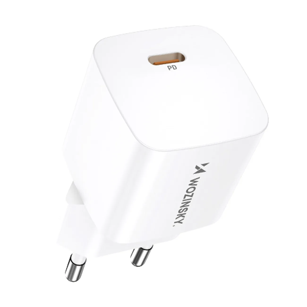 100–240 V-os PD USB-C 20 W-os fali töltő, fehér