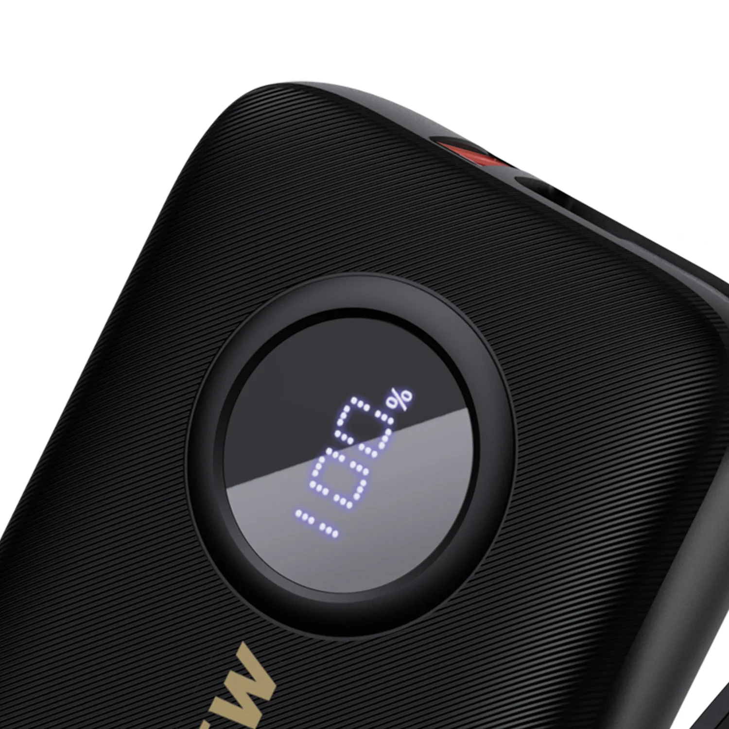 10000mAh Power Bank with USB-C / Lightning cables, black 2