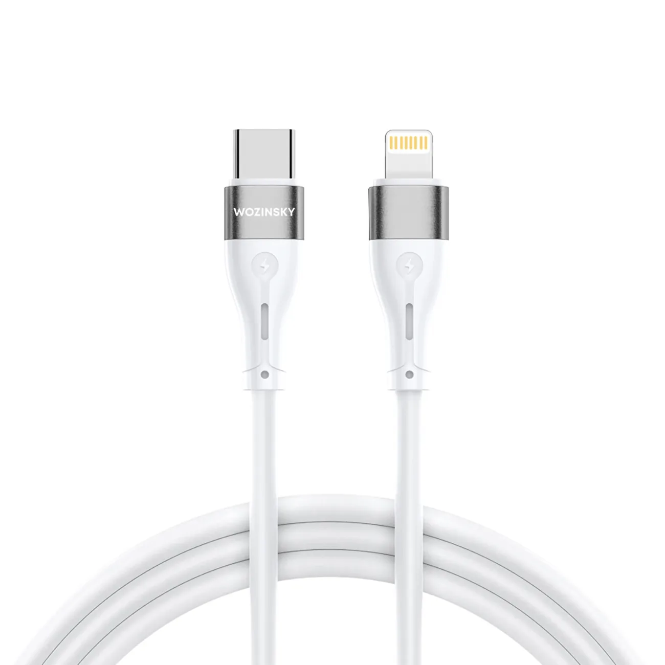 iPhone USB-C – Lightning PD 27 W kábel, 1 m, fehér