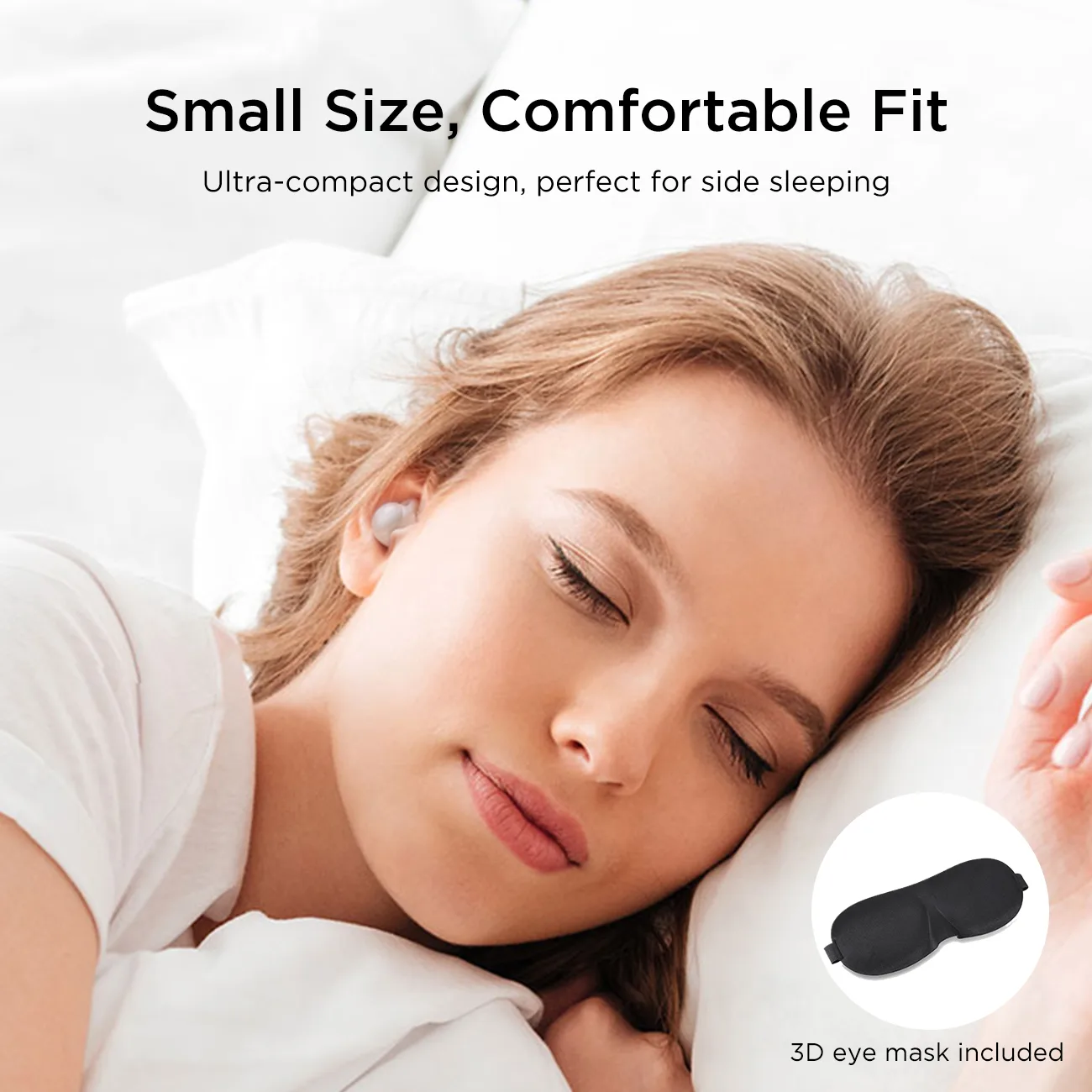 Słuchawki bezprzewodowe TWS Cozydots Series z aktywną redukcją szumów Bluetooth 5.3 białe 2