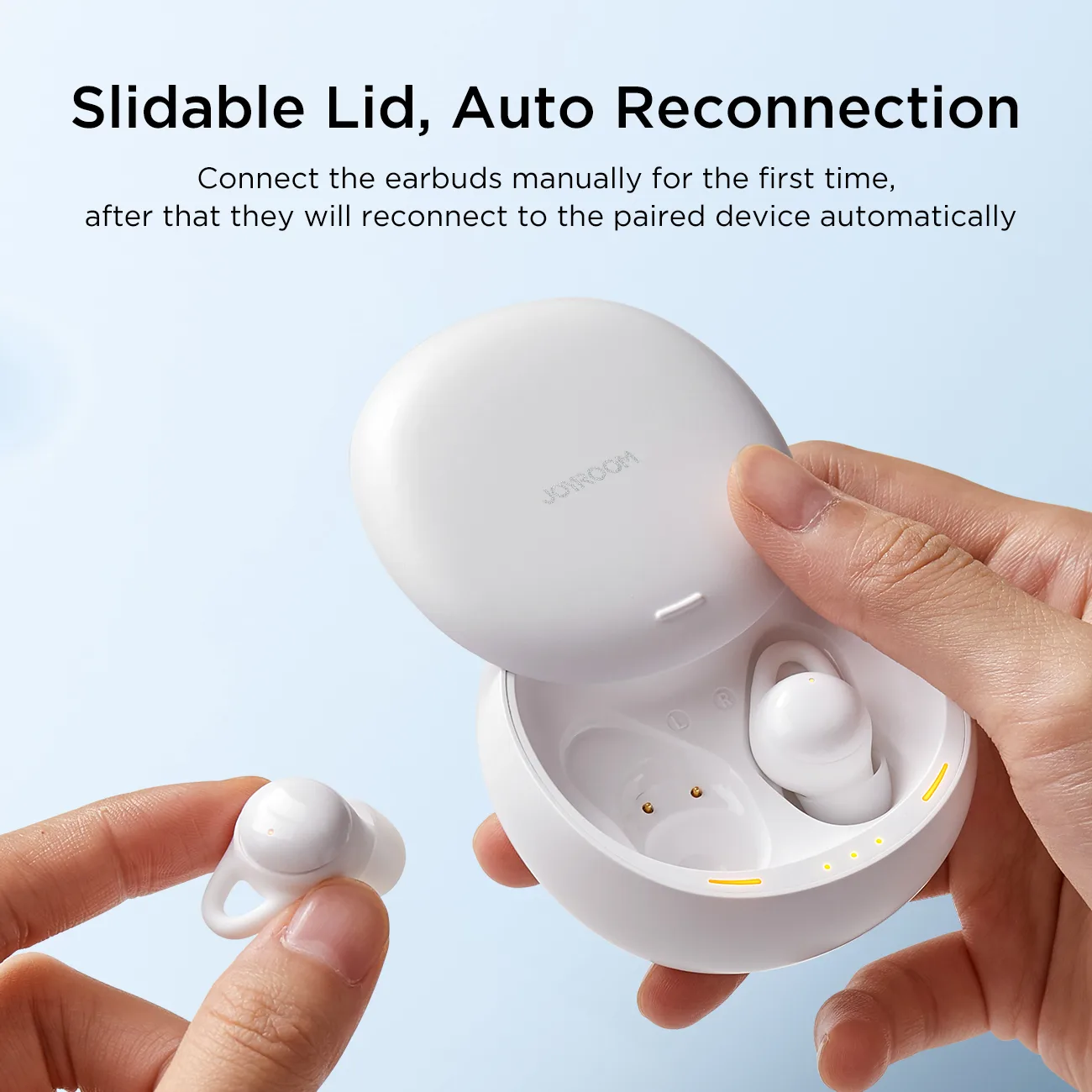 Słuchawki bezprzewodowe TWS Cozydots Series z aktywną redukcją szumów Bluetooth 5.3 białe 7