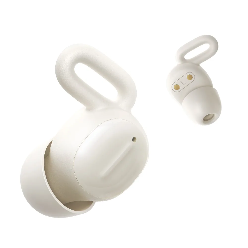 Bezdrôtové slúchadlá do uší Cozydots Series TWS s technológiou Bluetooth 5.3 a potlačením hluku, biele 2