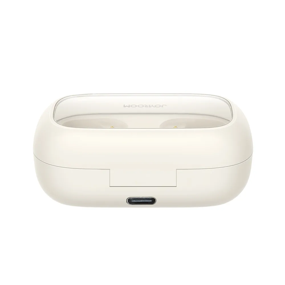 Bezdrôtové slúchadlá do uší Cozydots Series TWS s technológiou Bluetooth 5.3 a potlačením hluku, biele 5