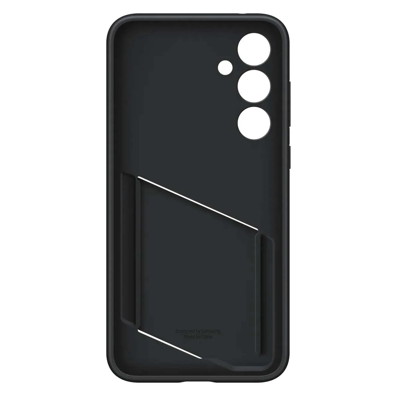 Oryginalne etui Card Slot Case z kieszenią na karty do Samsung Galaxy A35 czarne 3