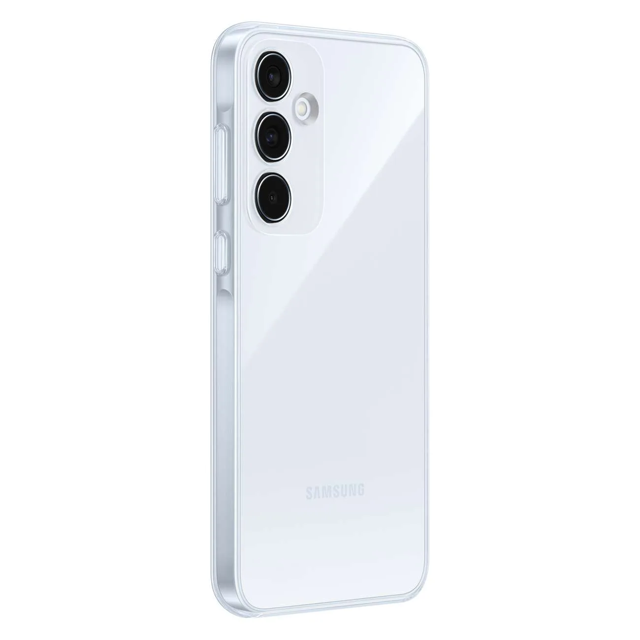 Eredeti átlátszó tok a Samsung Galaxy A35-hez, átlátszó 3