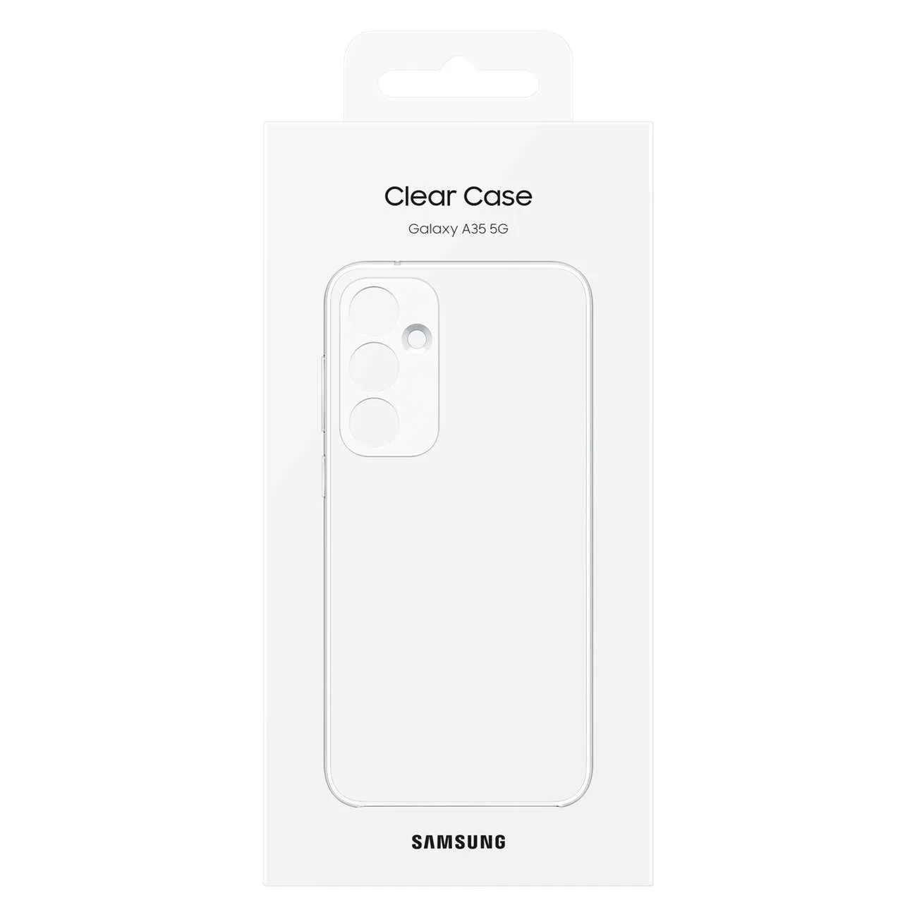 Eredeti átlátszó tok a Samsung Galaxy A35-hez, átlátszó 5