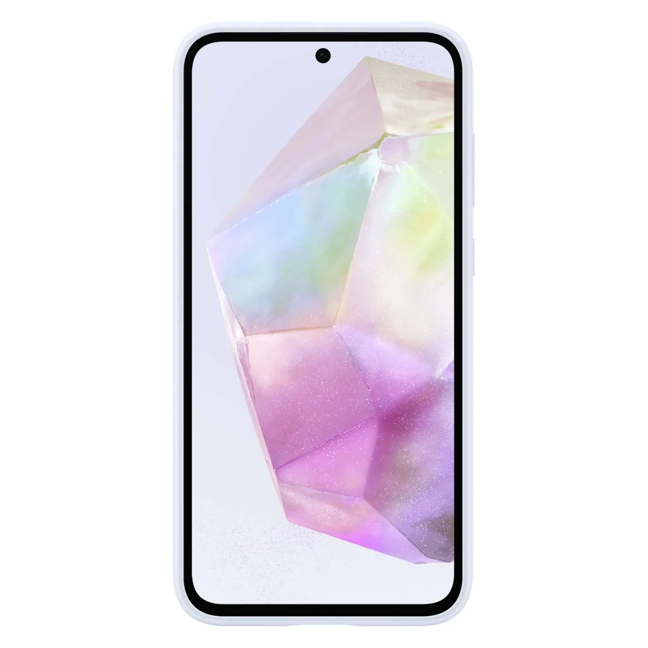 Eredeti kék szilikon tok Samsung Galaxy A35-hez