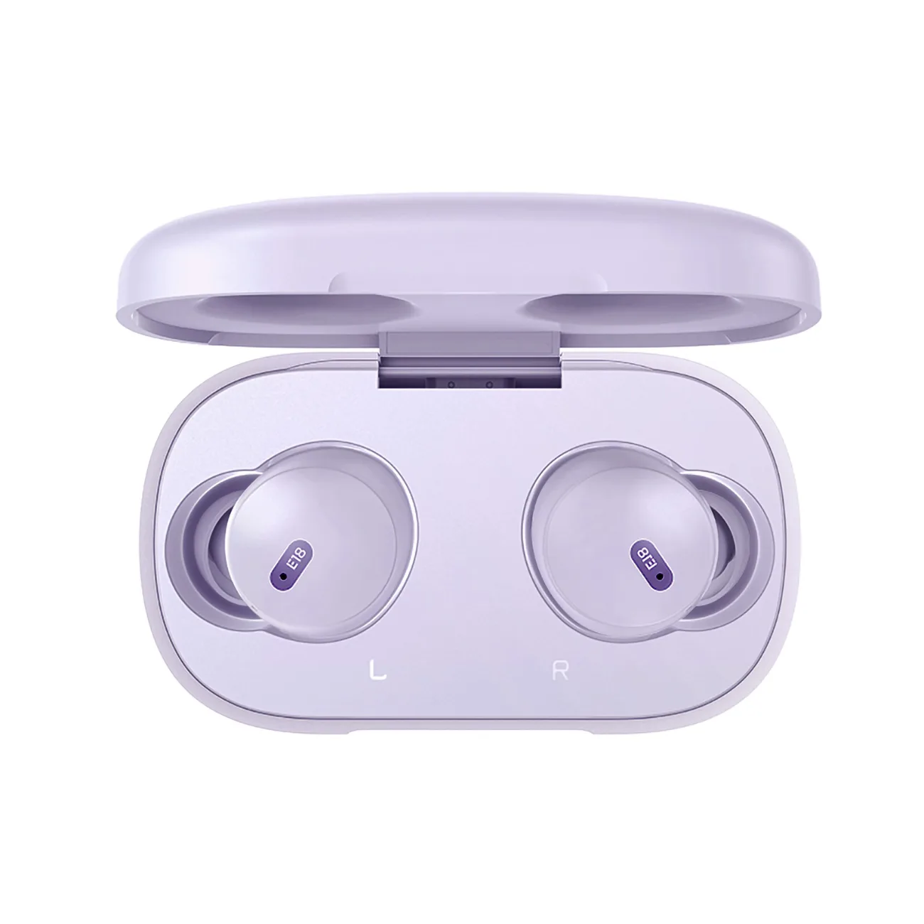 Bowie E18 TWS ENC IPX4 USB-C Wireless Earbuds, Purple 3