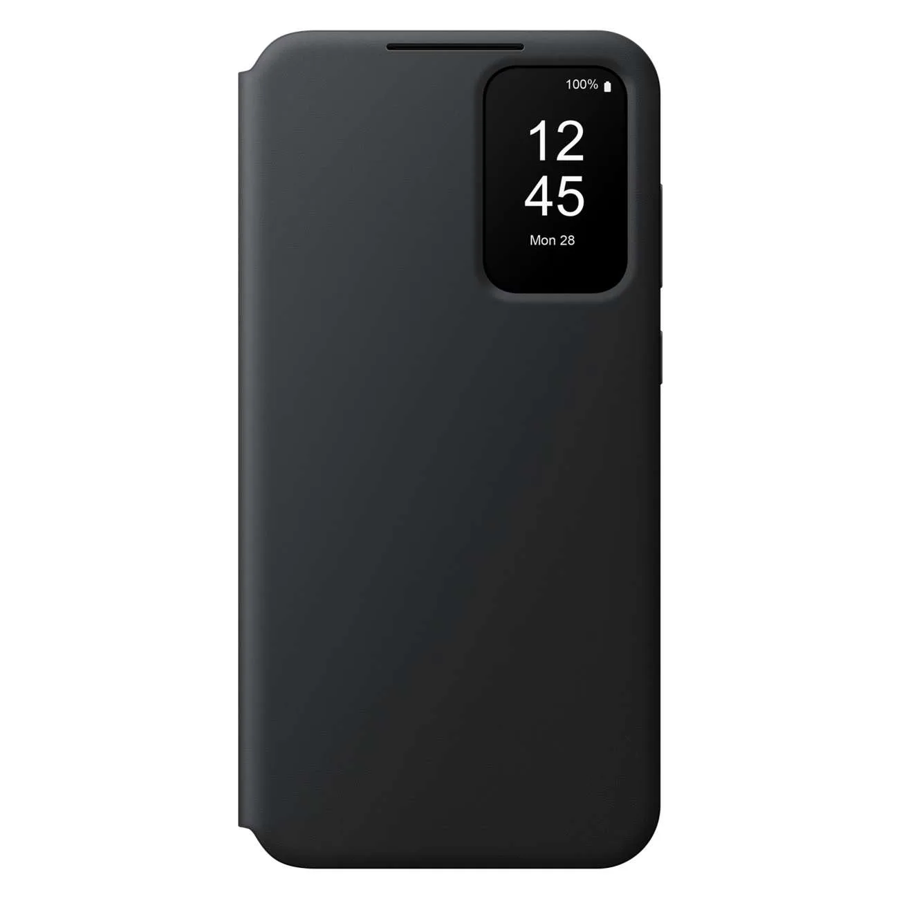 Eredeti Smart View Wallet flip tok Samsung Galaxy A35-hez, fekete