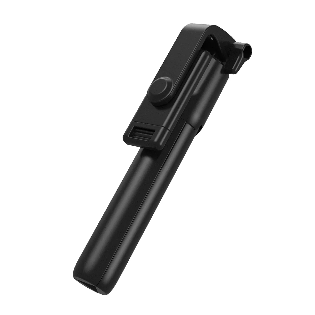 Baston telescopic pentru selfie cu telecomandă și suport pentru telefon, 0,7 m - negru 6