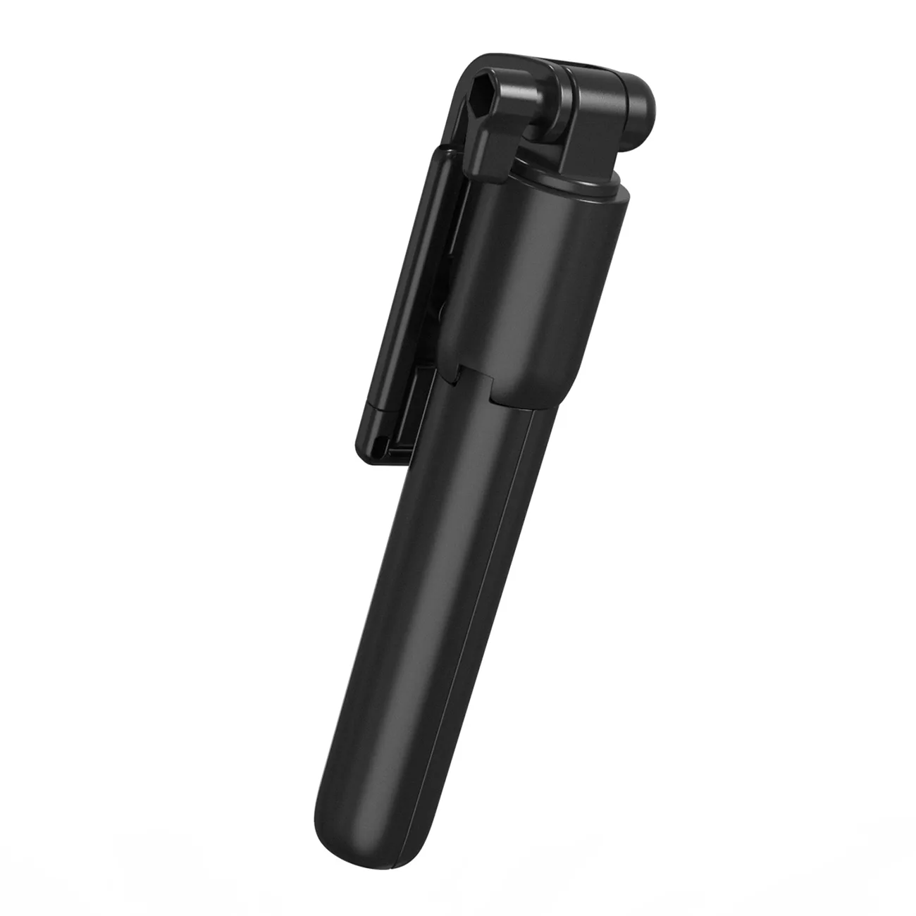Baston telescopic pentru selfie cu telecomandă și suport pentru telefon, 0,7 m - negru 7