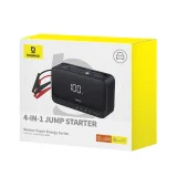 4 az 1-ben indító 600 A zseblámpával, 6000 mAh-s power bankkal és szuperenergia-kompresszorral – fekete 8