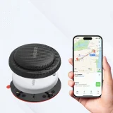 Tag Carbon IP67 dispozitiv de urmărire a echipamentului sportiv cu Apple Find My - negru 7
