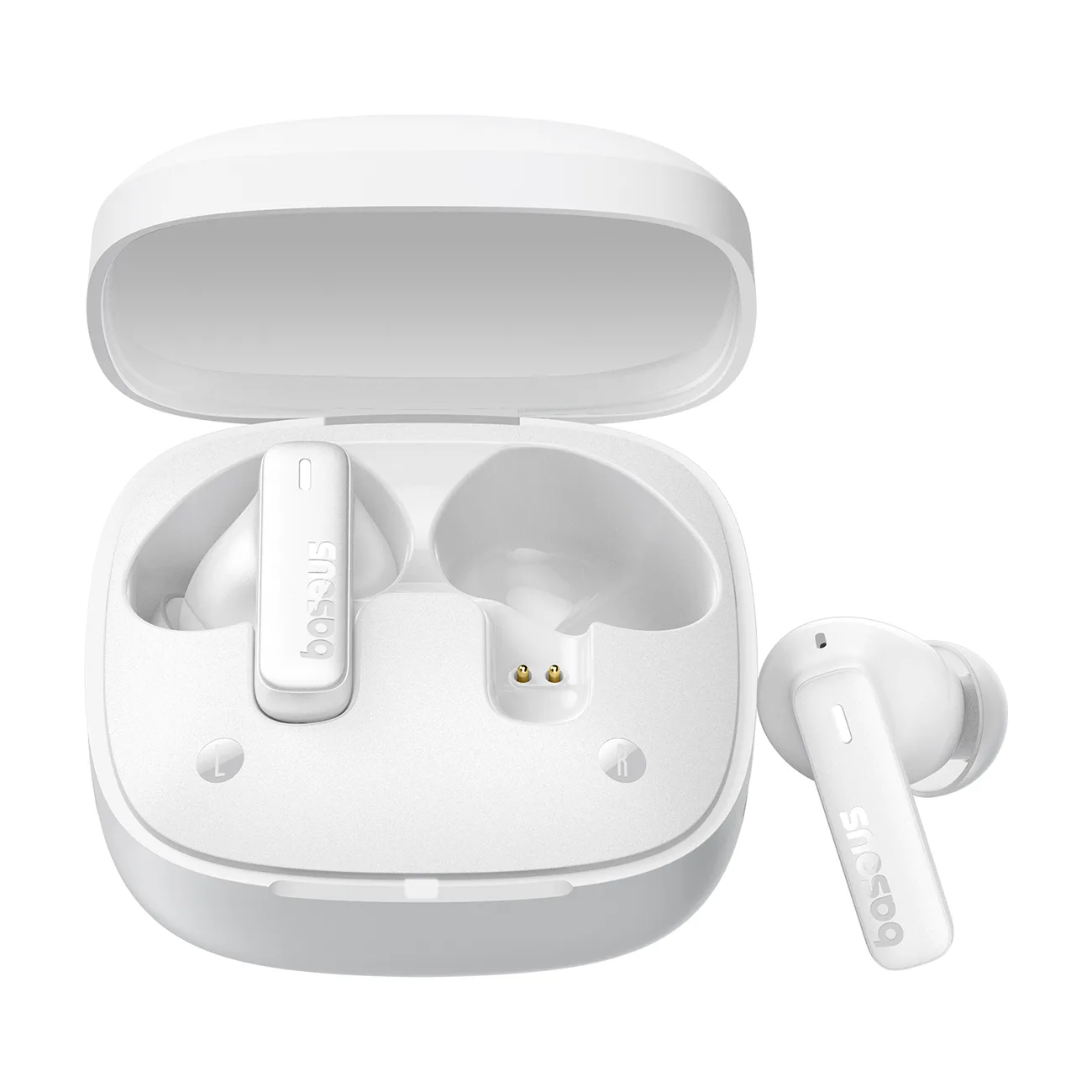 Bowie E19 TWS wireless in-ear headphones with USB-C - white 3