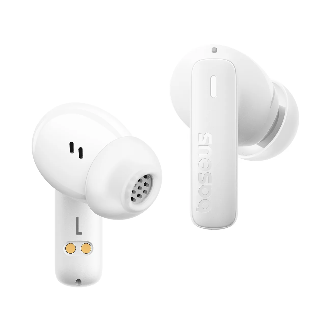 Bowie E19 TWS wireless in-ear headphones with USB-C - white 4