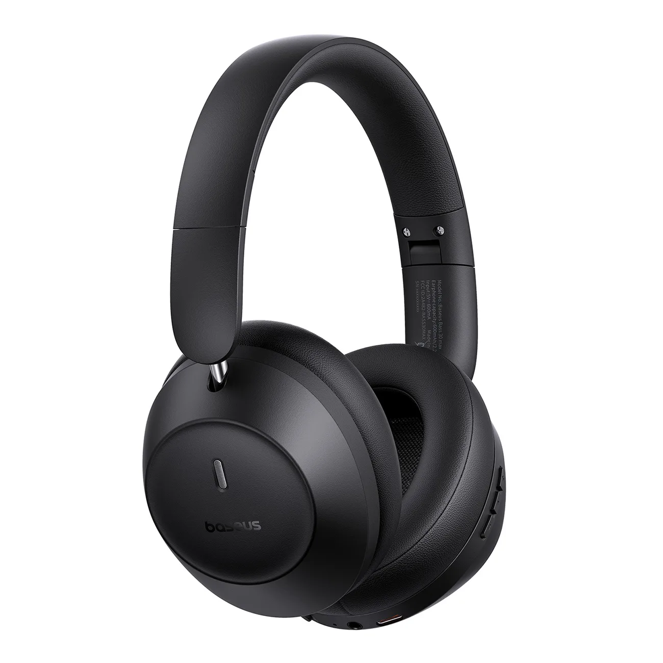 Bass 30 Max Bluetooth 5.3 Over-Ear Wireless Headphones - Black 4