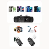 Mini power bank de 5000 mAh și 15 W cu încărcător Lightning pentru iPhone și Apple Watch - Negru 11