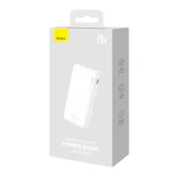 Airpow 20 W 10000 mAh Powerbank mit 30 cm USB-A-zu-USB-C-Kabel – Weiß 8