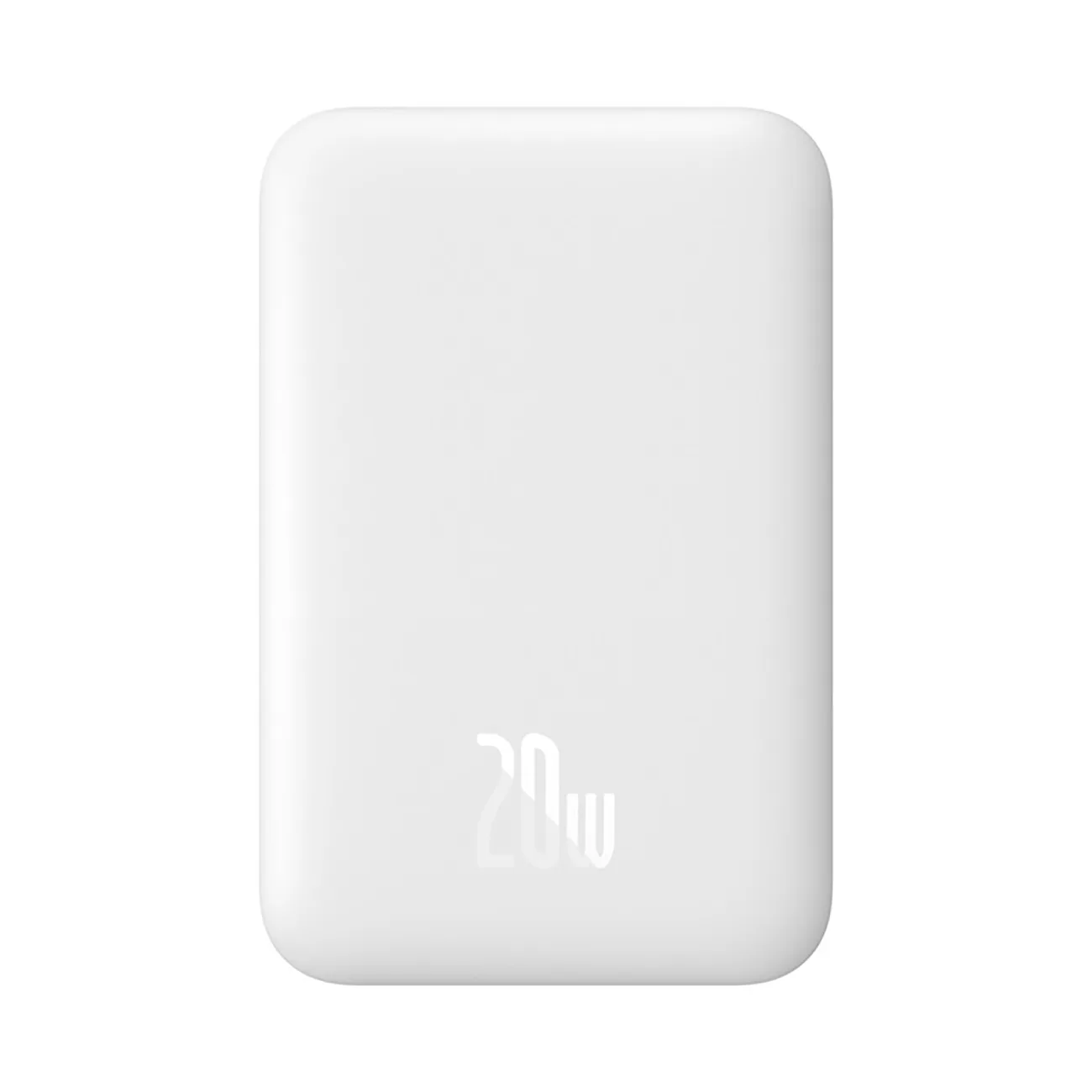 6000 mAh magnetická mini powerbanka Air 20 W s káblom USB-C – biela 2
